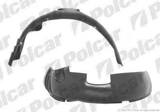 Купить 6713FP2 Polcar - Подкрыльник правая сторона ABS+PCV SEAT VOLKSWAGEN (ZJ)