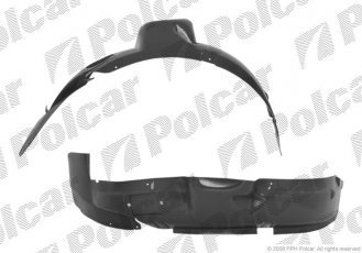 Підкрилок права сторона ABS+PCV VOLKSWAGEN SEAT FORD (ZJ) 9551FP1 Polcar фото 1