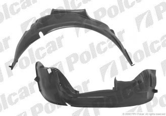 Підкрилок ліва сторона ABS+PCV FIAT PANDA (169) 09.03- (Z 3003FL1 Polcar фото 1