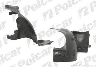 Купити 5003FP-3 Polcar - Підкрилок права сторона заднє ABS+PCV MERCEDES З-KLASSE (W203)  05.00-03.07 (ZJ)