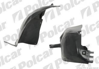 Купить 5511FL-1 Polcar - ПОДКРЫЛЬНИК левая сторона переднее ABS+PCV OPEL ASTRA J 09.09-  (ZJ)