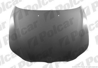 Купить 201703QJ Polcar - Капот алюминий BMW 5 (E60/E61)  06.03-06.10 (PC)