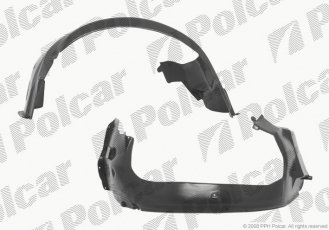 Купить 2007FP2 Polcar - Подкрыльник правая сторона ABS+PCV BMW 3 (E36)  12.90-03.00 (ZJ)  2007FP-2
