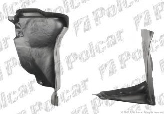 Купити 5003FP1 Polcar - Підкрилок права сторона переднє ABS+PCV MERCEDES З-KLASS