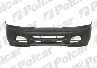Купить 406107 Polcar - Бампер передний под покраску (негрунтов.)  обшивка HYUNDAI H-100 01.97-12.00 (P)