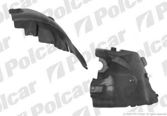 Купити 5065FL2 Polcar - Підкрилок ліва сторона заднє ABS+PCV MERCEDES VOLKSWAGEN (ZJ)
