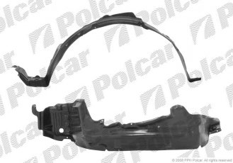 Купить 2755FL1 Polcar - Подкрыльник левая сторона ABS+PCV NISSAN ALMERA (N16)  03.00-12.02 (ZJ)