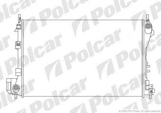 Купить 551808-2 Polcar - Радиаторы охлаждения