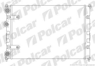Радиаторы охлаждения 671308-1 6713081 Polcar фото 1