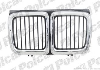 Купити 202105 Polcar - Решітка хром/чорна BMW 7 (E32)  87-94 (PJ)
