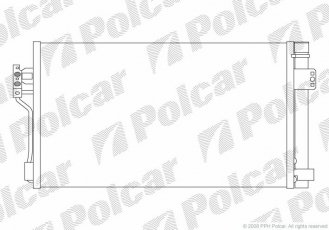 Купить 5040K8C1S Polcar - Радиатор кондиционера