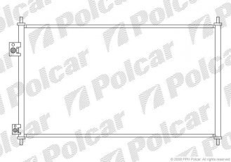 Купити 3825K8C1S Polcar - Радіатори кондиціонера