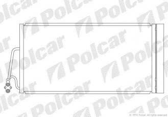 Купити 5102K8C1S Polcar - Радіатор кондиціонера