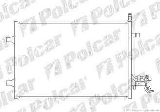 Купить 3212K8C2S Polcar - Радиатор кондиционера