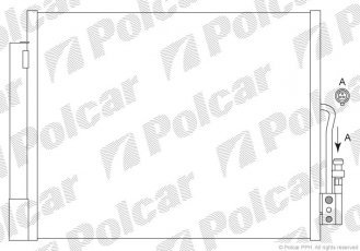 Радіатор кондиціонера 5546K8C1S Polcar фото 1