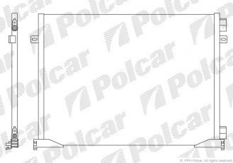 Радіатор кондиціонера 6026K8C1S Polcar фото 1