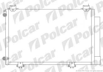 Купить 8103K8C1S Polcar - Радиаторы кондиционера