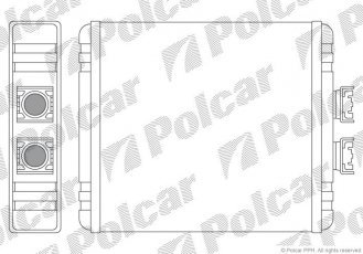 Купить 1322N81 Polcar - Радиаторы обогрева 1322N8-1