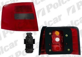 Купити 1327881E Polcar - Ліхтар задній права сторона ECE AUDI A6 (C5)  SDN/AVANT 05.97-05.01 (PJ)