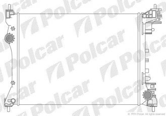 Купити 1425081X Polcar - Радіатори охолодження
