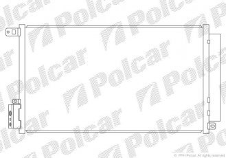Купить 1425K8C1 Polcar - Радиаторы кондиционера