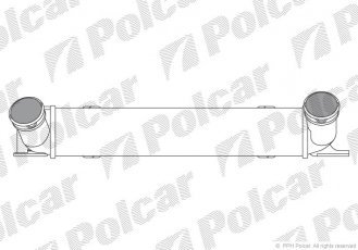 Радиаторы воздуха (Интеркулеры) 2001J8-1 Polcar фото 1