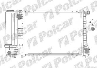 Купити 200708A1 Polcar - Радіатор охолодження
