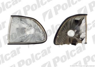 Купить 2022197E Polcar - Указатель поворота передний левая сторона белый ECE BMW 7 (E38)  04.94-12.01 (PJ)