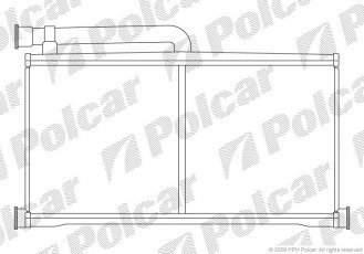 Купити 1338N81X Polcar - Радіатори обігріву