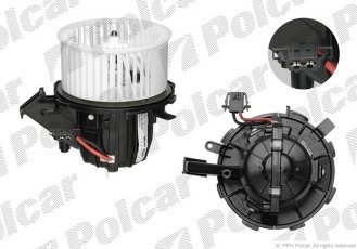 Купити 1337NU1X Polcar - Вентилятори кабіни AC=  (+)  AUDI A5/S5 (B8)  03.07-  (Q)