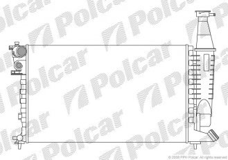 Радіатори охолодження 235008-2 Polcar фото 1