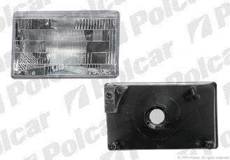 Купить 240509-1 Polcar - Фара основная левая сторона тип=USA тип лампы=HB1 SAE JEEP GRAND CHEROKEE (Z)  93-96//96-98 (PJ)