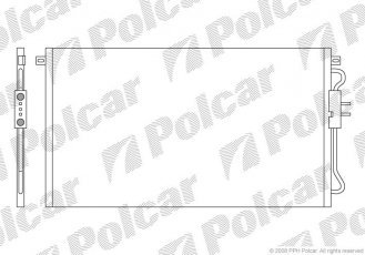 Радиаторы кондиционера 2401K8C4 Polcar фото 1