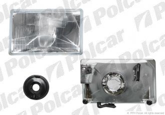 Купить 240410E Polcar - Фара основная правая сторона тип лампы=H4 ручной ECE JEEP GRAND CHEROKEE (Z)  93-96//96-98 (PJ)  240410-E