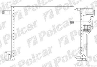 Купити 2405K8B3 Polcar - Радіатори кондиціонера