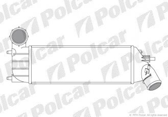 Купити 2381J8-1 Polcar - Радіатори повітря (Интеркулеры)