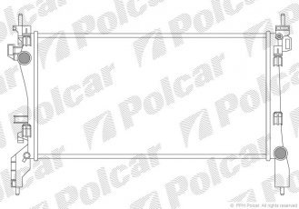 Купить 2391082 Polcar - Радиаторы охлаждения 630x325x28 A/P пайка КПП=M AC=  (+)  CITROEN PEUGEOT (PJ)