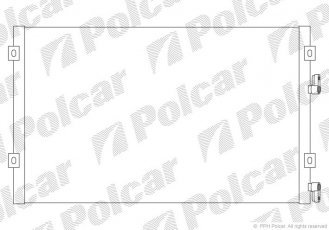 Радіатори кондиціонера 2450K8C4 Polcar фото 1