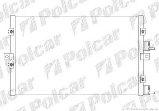 Радіатори кондиціонера 2450K8C3 Polcar фото 1