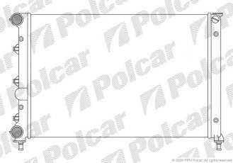 Радиаторы охлаждения 140408A3 Polcar фото 1