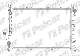 Купить 140208A1 Polcar - Радиаторы охлаждения