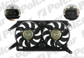 Купить 140823W3 Polcar - Вентиляторы радиаторов 2 x 315 W 2 x 280 mm 2x (W+S)  +T КПП=M AC=  (+)  ALFA ROMEO 156 97- 932 A.000 (PJ)