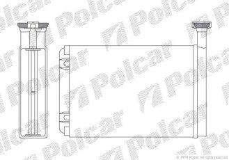 Купити 3216N8-2 Polcar - Радіатори обігріву