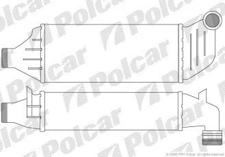 Купити 3217J8-1 Polcar - Радіатори повітря (Интеркулеры)