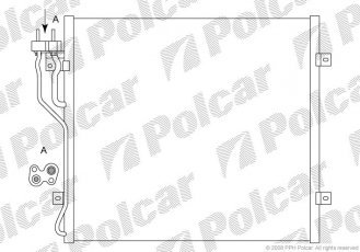 Купити 3410K8C1 Polcar - Радіатори кондиціонера