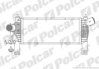 Купити 2782J81X Polcar - Радіатори повітря (Интеркулеры)