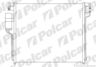 Радиаторы кондиционера 2783K8C1 Polcar фото 1