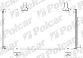 Купить 3836K82K Polcar - Радиаторы кондиционера 690x360x16 A/A пайка C КПП=M/A AC=  (+)  HONDA ACCORD 08- 2354ccm K24Z3 K24Z2 (