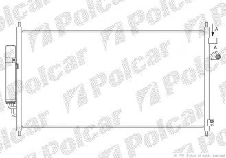 Купити 3857K82K Polcar - Радіатори кондиціонера