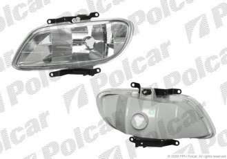 Купити 4007291E Polcar - Фара протитуманна передня ліва сторона ECE/SAE HYUNDAI ACCENT (LC)  SDN//HB 01.01-12.03 (PJ)